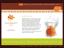 Tablet Screenshot of orangeportstudios.com